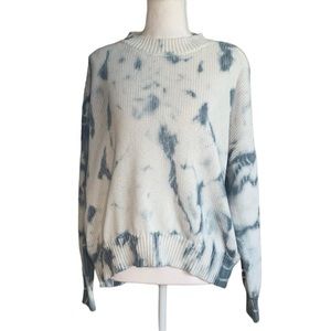 Show Me Your MuMu Sunday Sweater Navy Tie Dye